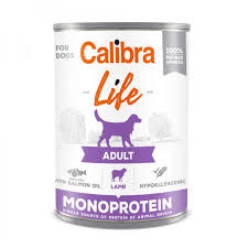 Calibra Dog Life Lata Adult Cordero 400 g