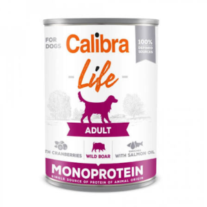 Calibra Dog Life Lata Adult Jabali Con Arandanos 400 g