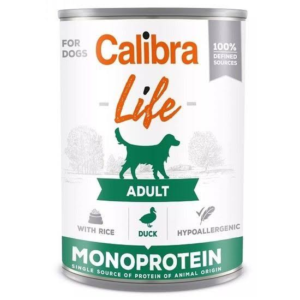 Calibra Dog Life Lata Adult Pato Y Arroz 400 g