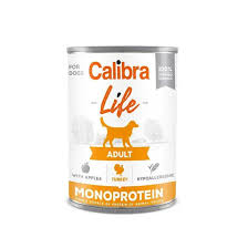 Calibra Dog Life Lata Adult Pavo Con Manzanas 400 g