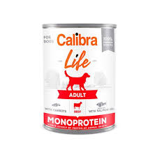 Calibra Dog Life Lata Adult Ternera Con Zanahorias Dtv 400 g