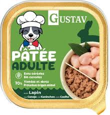 Dog Gustav Pate De Conejo Tarrina 150 g