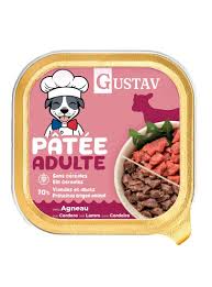 Dog Gustav Pate De Cordero Tarrina 150 g