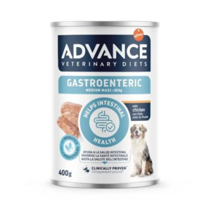 Lata Advance Gastroenteric Medium Maxi Vet Dieta 400 g