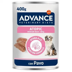 Lata Advance Atopic Medium Maxi Vet Dieta 400 g
