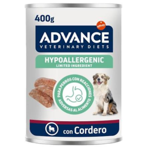 Lata Advance Hypoallergenic Cordero Vet Dieta 400 g