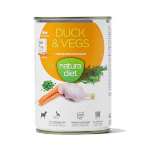 Natura Diet Dog Fish Y Veg Grain Free Lata 400 g