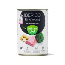 Natura Diet Dog Iberico Y Veg Grain Free Lata 400 g
