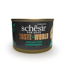 Schesir Lata Dog Tow Pollo Con Carbonara 150 g