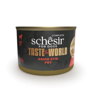 Schesir Lata Dog Tow Salteado Asiatico 150 g