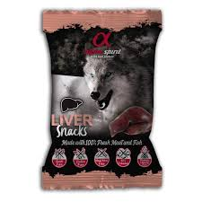 Alpha Spirit Dog Snacks De Higado 50 g