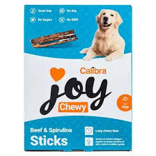 Calibra Joy Dog Chewy Sticks Vacuno Espirulina 0.14 g Und