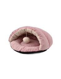 Cama Cueva Rosa Con Pelota 45X43X25 cm