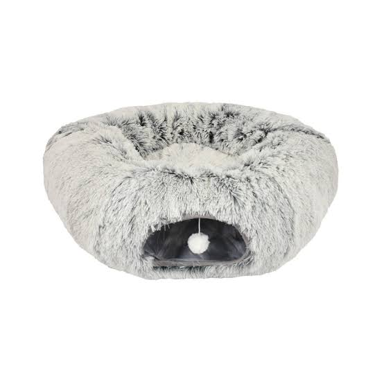 Cuna Gato Donut Relax Con Tunel 80X80X25 cm