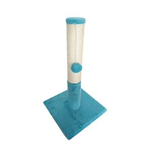Rascador Basic Azul Teal 29X29X53 cm