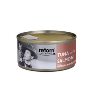 Retorn Lata Gato Atun Con Salmon 80 g