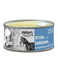 Retorn Lata Gato Atun Con Sardina 80 g