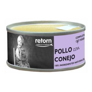 Retorn Lata Gato Pollo Y Conejo 80 g