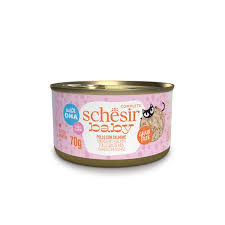 Schesir Cat Kitten Mini Filete Pollo Con Salmon Lata 70 g