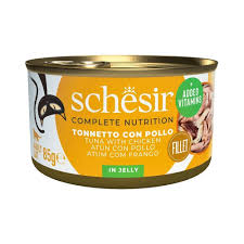 Schesir Lata Cat Al Agua Filetes Pollo 85 g