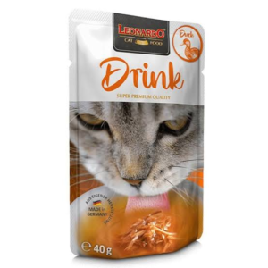 Sobres Leonardo Cat Drink Pato 40 g