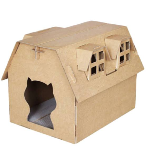 Rascador Chalet Carton Catopia 53X43X46 cm