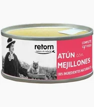 Retorn Lata Gato Atun Con Mejillones 80 g