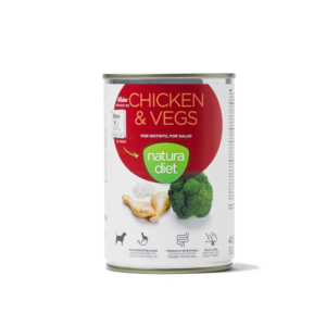 Natura Diet Dog Chicken Y Veg Lata 400 g