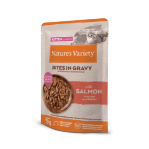 Natures Variety Cat Wet Bites Kitten Salmon 70 g