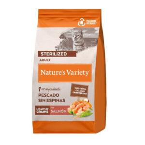 Natures Variety Cat Healthy Grains Sterilised Salmon 3 kg