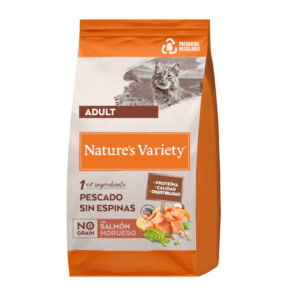 Natures Variety Cat No Grain Adult Salmon 1.25 kg