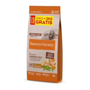 Natures Variety Dog No Grain Medium Adult Chicken 10 kg