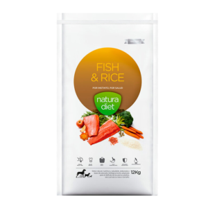 Natura Diet Dog Adult Pescado Y Arroz 12 kg