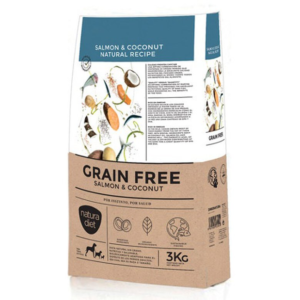Natura Diet Dog Adult Grain Free Salmon Y Coco 12 kg