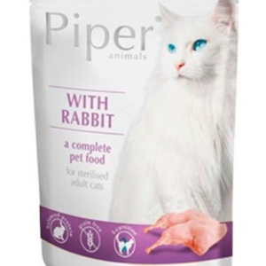 Piper Cat Sterilized Rabbit Grain Free Sobres 100 g