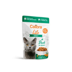 Calibra Cat Life Pouch Adult Pato En Salsa 85 g