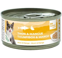 Latas Bubi Nature Cat Atun Y Mango 70 g