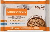 Natures Variety Sobre Cat Chicken-salmon Original Pack 4X85 g