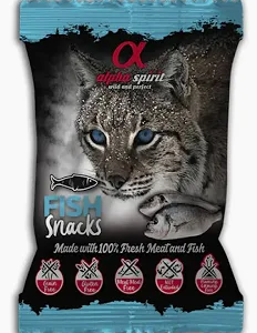 Alpha Spirit Cat Snacks De Pescado 35 g