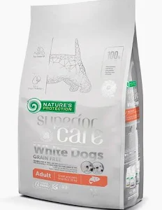 Natures White Dog Adult Small Breed Salmon 10 kg