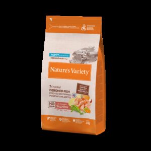 Natures Variety Dog No Grain Puppy Medium Salmon 10 kg