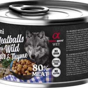 Alpha Spirit Albondigas Jabali Y Tomillo 400 g