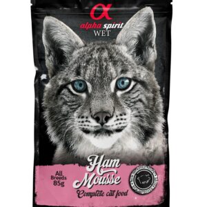 Alpha Spirit Cat Pouch Mousse Jamon 85 g