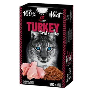 Alpha Spirit Cat Snacks De Pavo 35 g