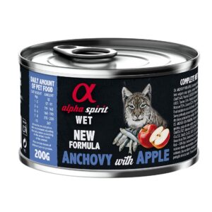 Alpha Spirit Cat Lata Humedo Protein Boqueron 200 g