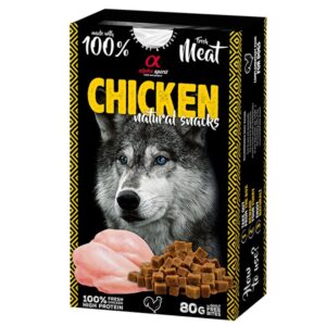Alpha Spirit Snack Natural Perro Pollo 80 g