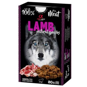 Alpha Spirit Snack Natural Perro Cordero 80 g