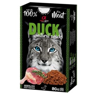 Alpha Spirit Snack Natural Gato Pato 80 g