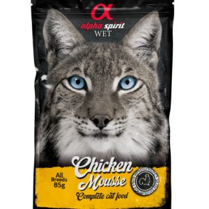 Alpha Spirit Cat Pouch Mousse Pollo 85 g