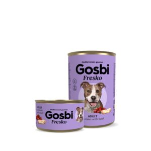 Gosbi Fresko Lata Dog Plaisirs Chicken With Beef 150 g